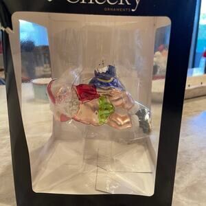 Ready to Mingle Kringle Cheeky adult Christmas ornament  New in Box